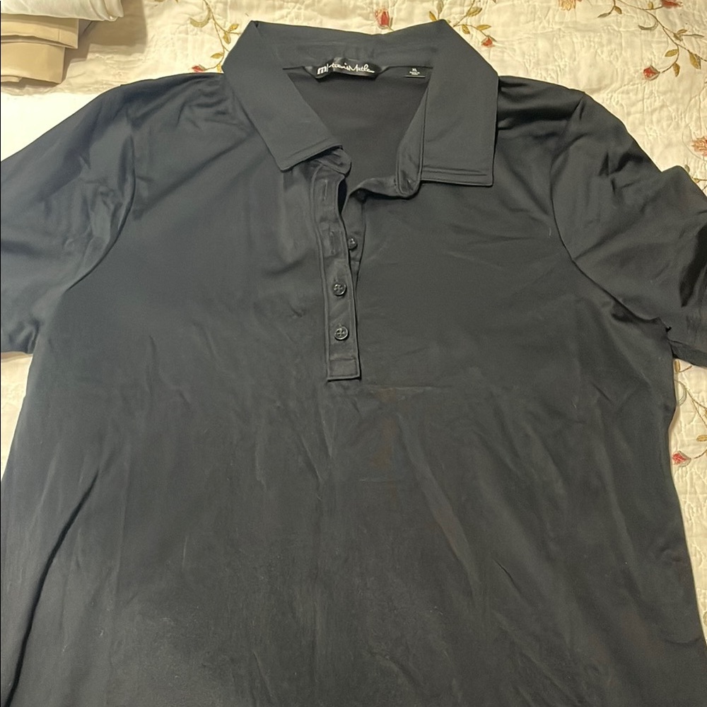 Black Polo Shirt Travis Mathew